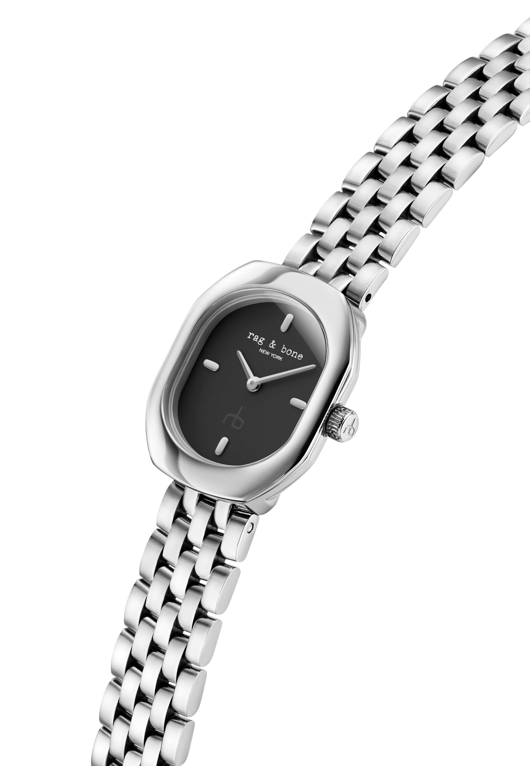 rag & bone Analog watch 'Audrey' in Silver