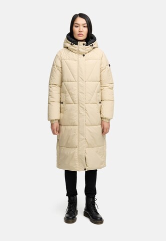 Cappotto invernale 'Yaskaa 16' di MARIKOO in beige: frontale