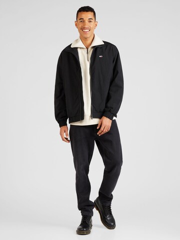 Tommy Jeans Between-Season Jacket 'ESSENTIAL' in Black