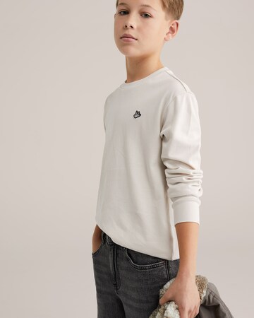 WE Fashion Majica | bež barva