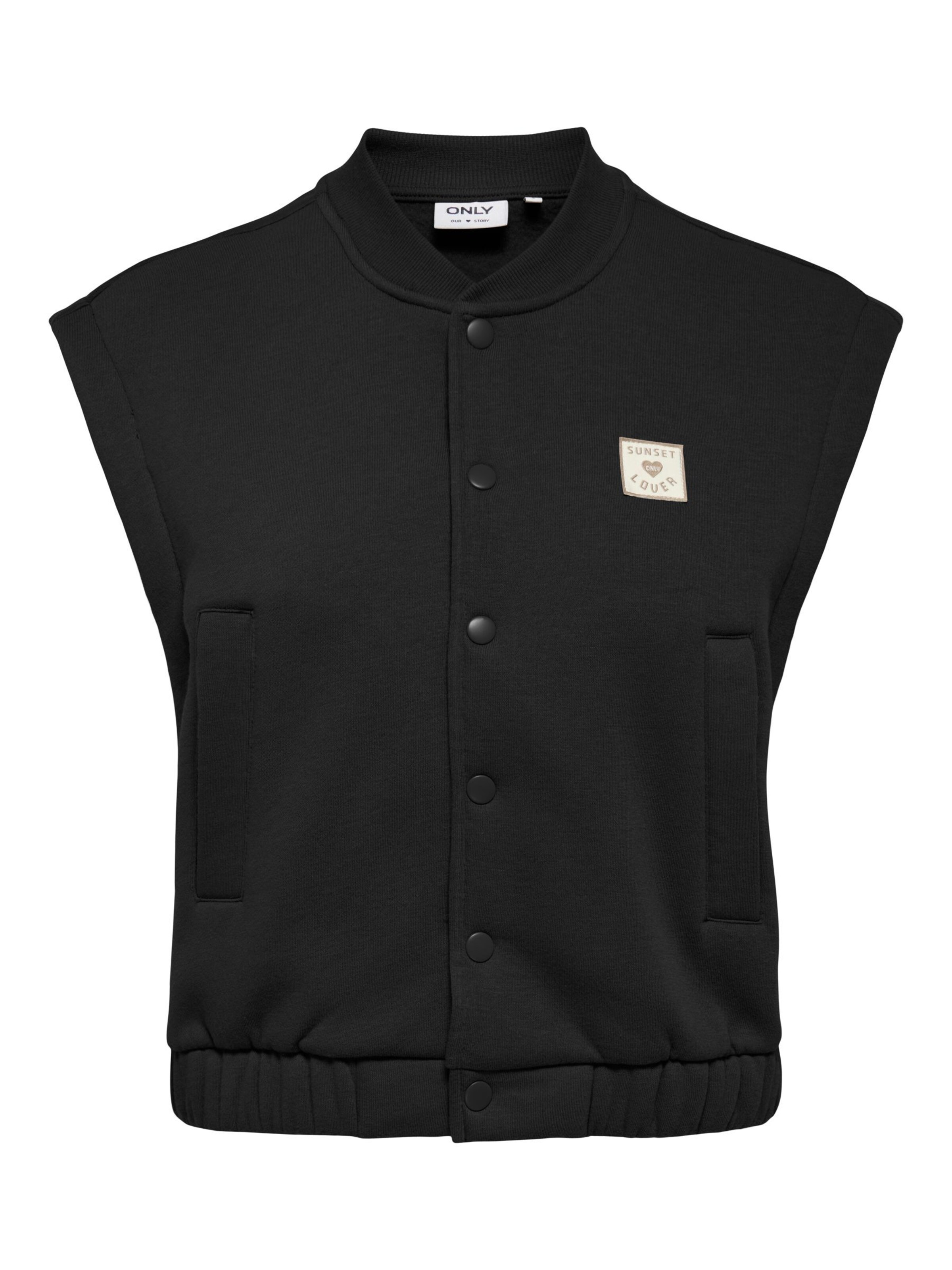 ONLY Carmakoma Vest 'CARCoralie' i sort: forside