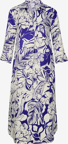 Robe-chemise MADELEINE en blanc : devant