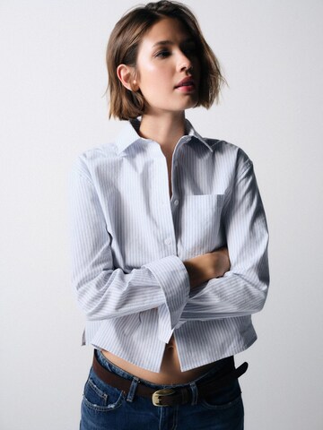The Set - Blusa en azul: frente