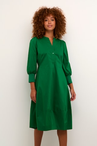 Robe-chemise 'Antoinett ' CULTURE en vert : devant
