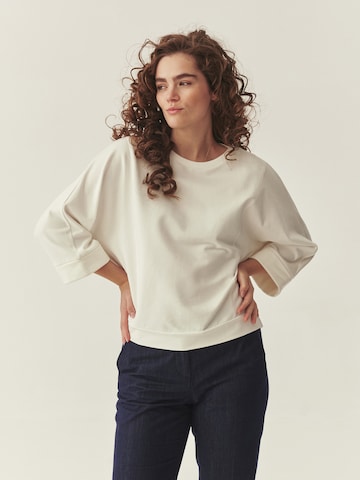 Sweat-shirt 'Sulen' TATUUM en beige : devant