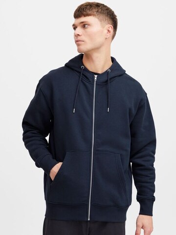 Veste de survêtement !Solid en bleu