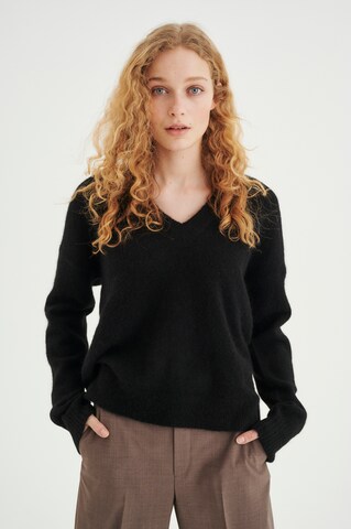 InWear Sweater ' Lukka' in Black: front