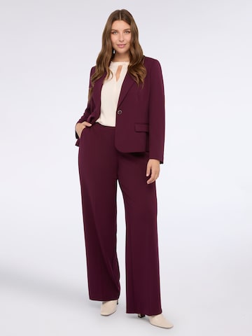 Fiorella Rubino Regular Broek in Rood