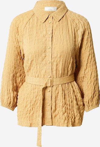 Guido Maria Kretschmer Women Blouse 'Pauline' in Yellow: front