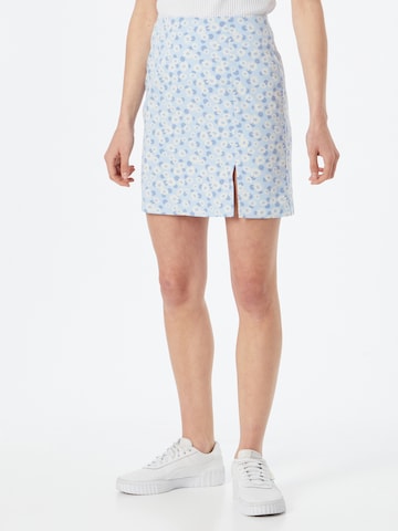 The Frolic Rok in Blauw: voorkant