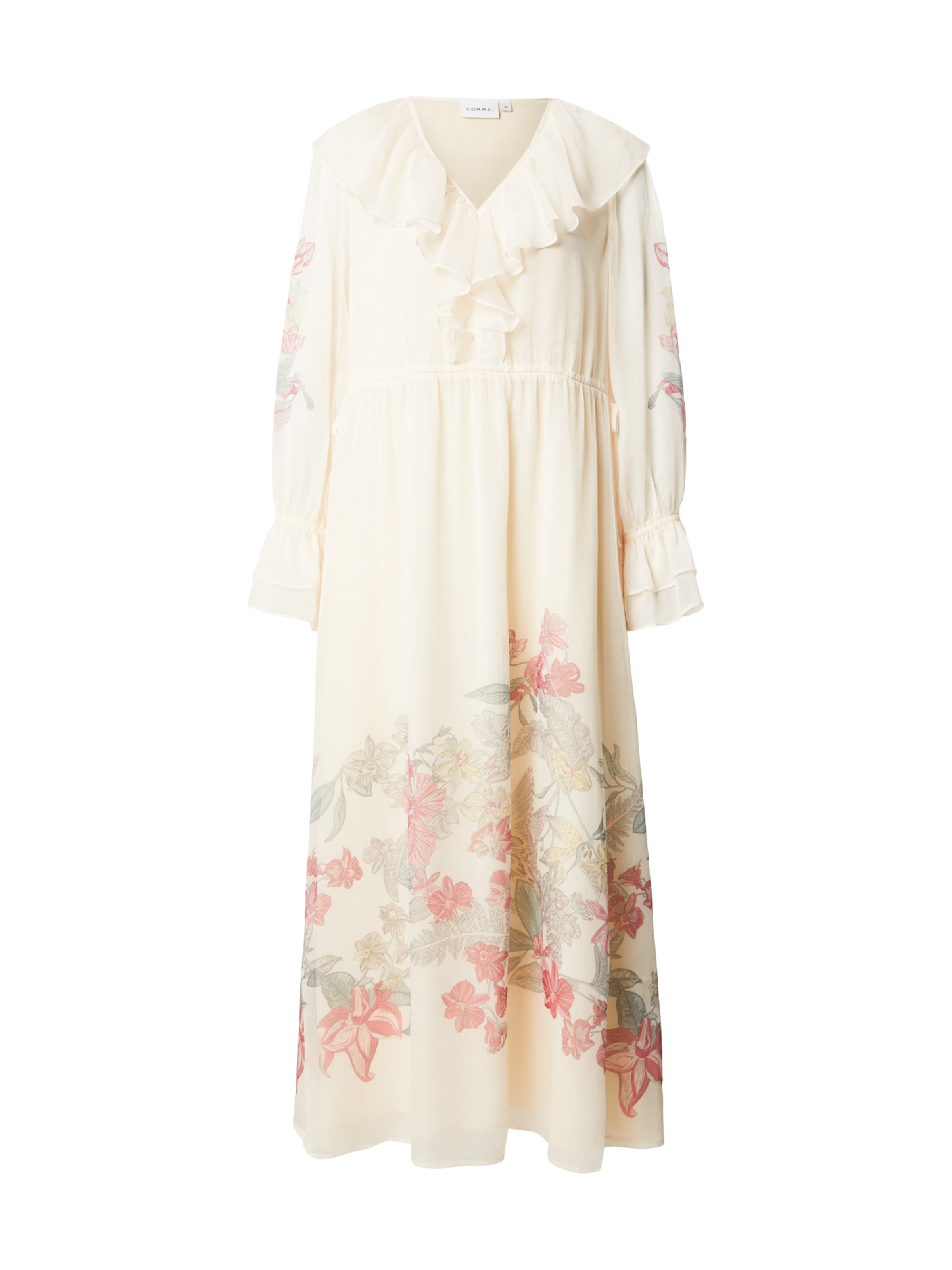 COMMA Kjole i beige: forside