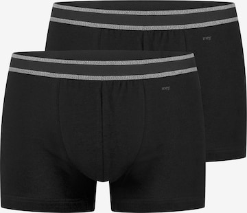 Mey Boxer shorts 'RE:THINK' in Black: front