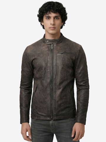 Crone Between-Season Jacket 'EPIC' in Brown: front