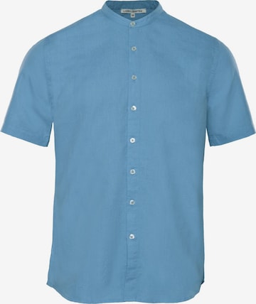 Living Crafts Hemd 'RUBEN' in Blau: Vorderseite