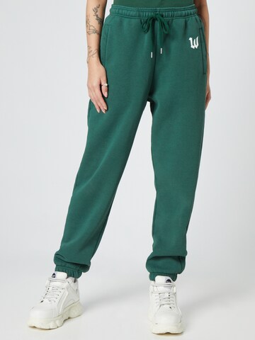 ABOUT YOU x Dardan Loose fit Trousers 'Marlo' in Green