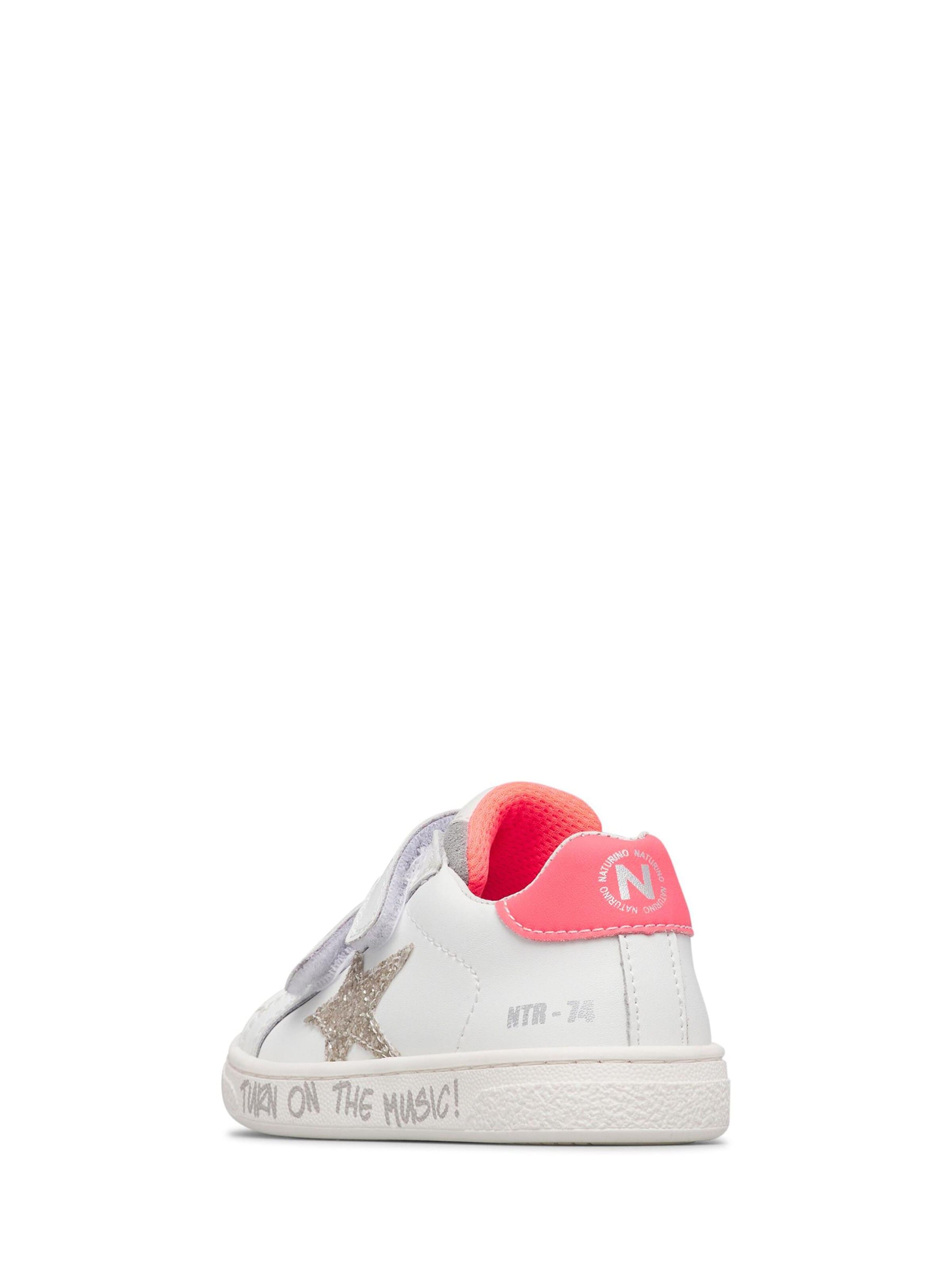 Baskets 'PINN VL.' NATURINO en blanc