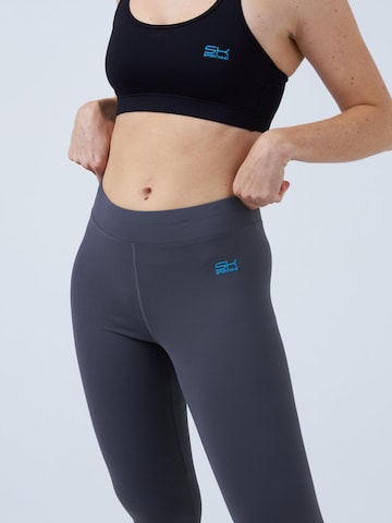 SPORTKIND Slimfit Leggings 'Long Leggings' in Grijs
