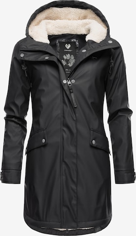 Manteau d’hiver 'Tinsley' Ragwear en noir : devant