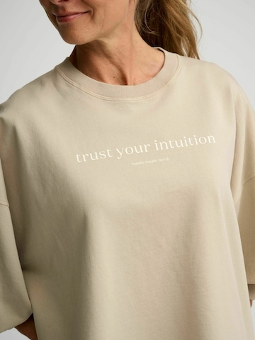 moshi moshi mind Sweatshirt 'Mantra' in Beige