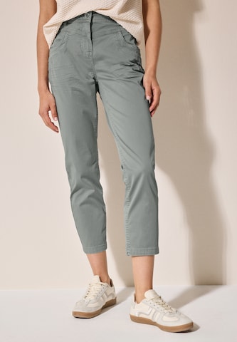CECIL Regular Chino Pants in Grey: front