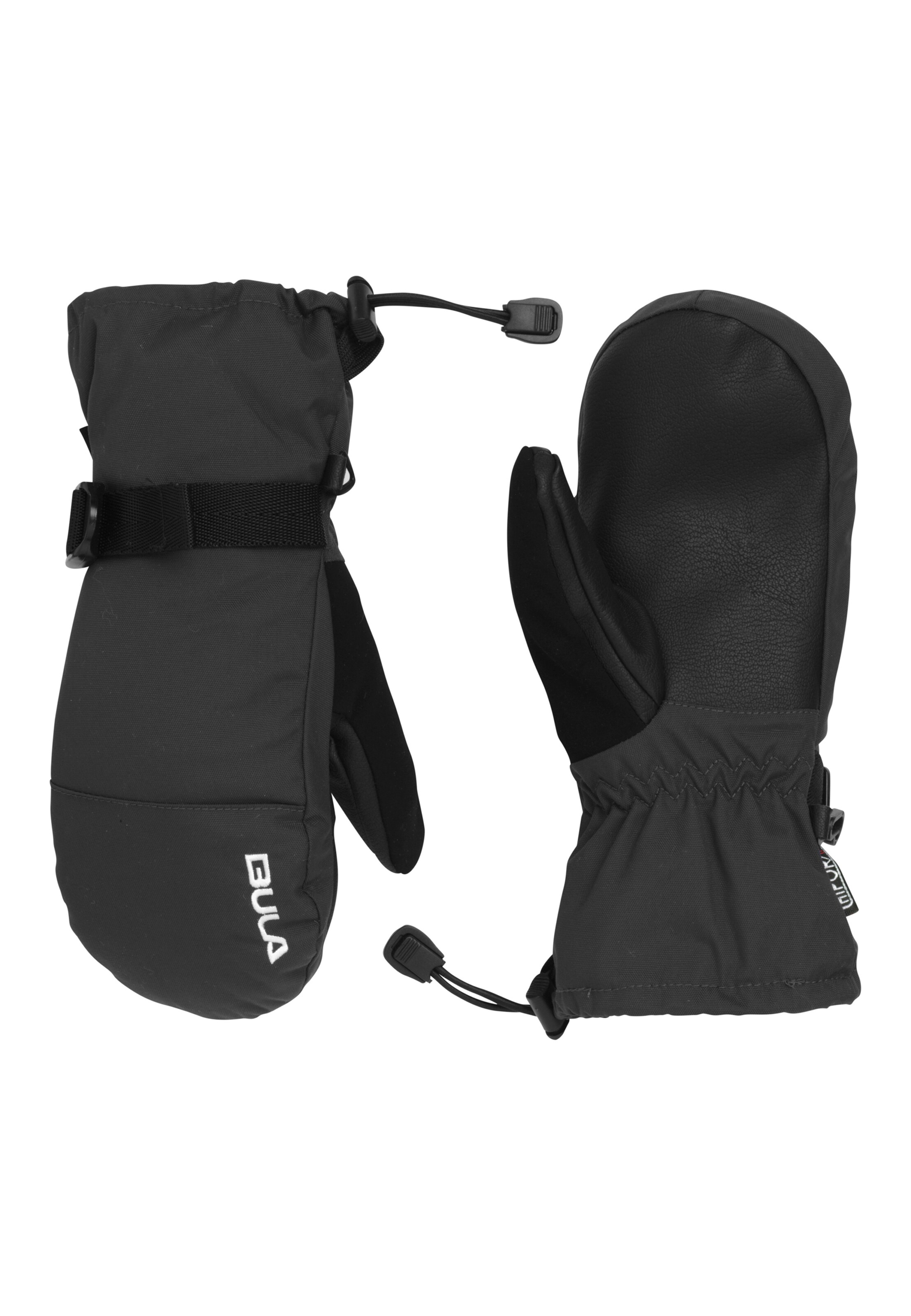 BULA Fäustlinge 'Move' in Schwarz: Vorderseite