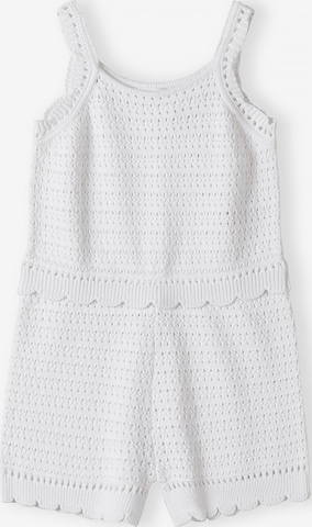 MINOTI Overall värissä valkoinen: etupuoli