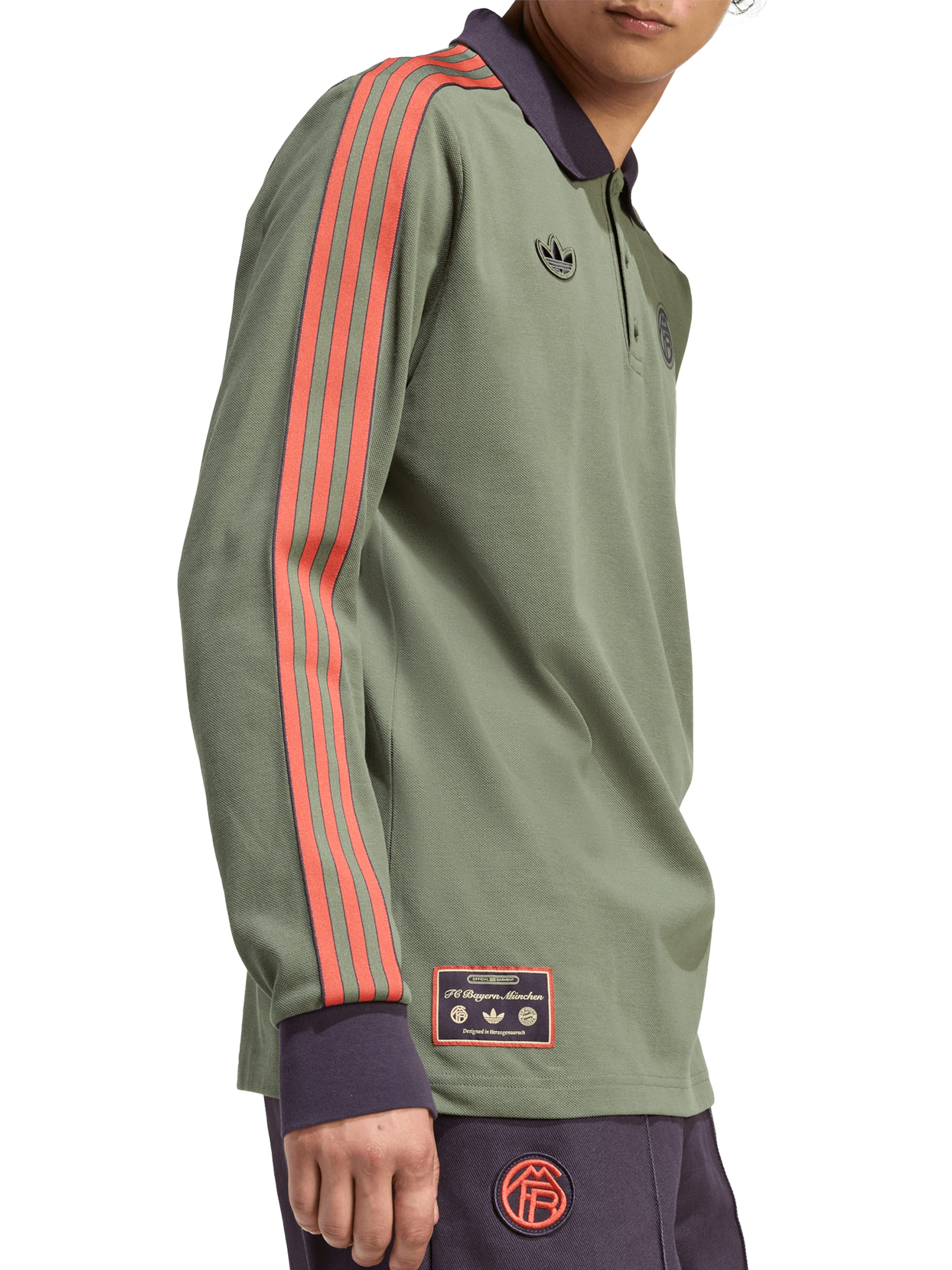 ADIDAS ORIGINALS Μπλουζάκι 'FC Bayern' σε πράσινο