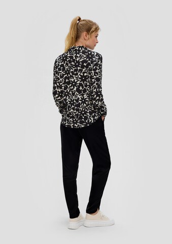 s.Oliver Blouse in Zwart