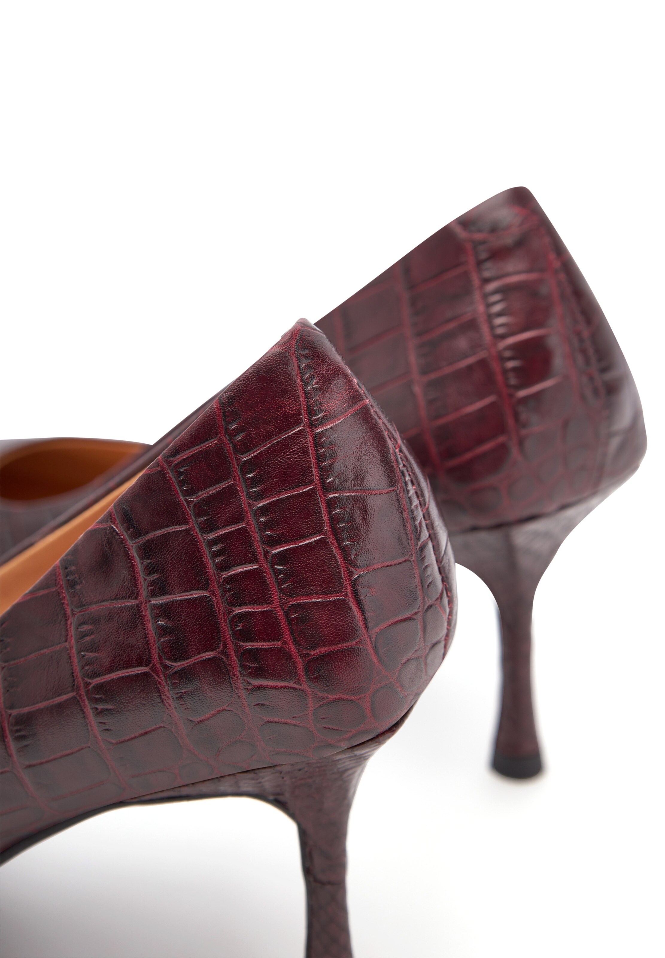 WODEN Pumps ' Laura ' i rød