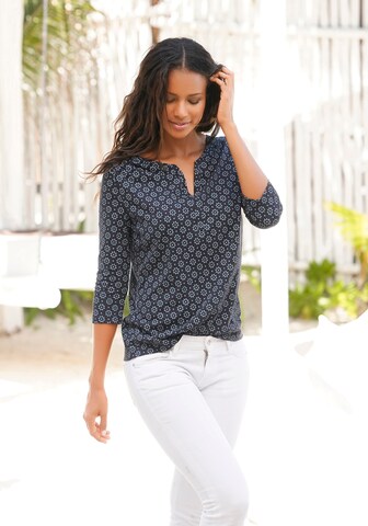 LASCANA Blouse in Blauw