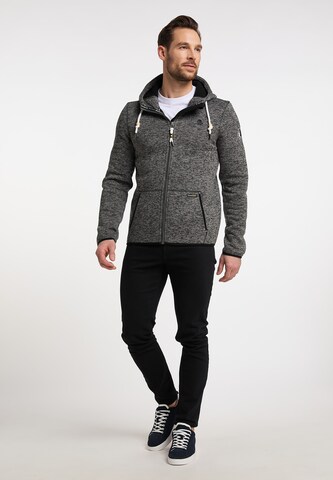 Schmuddelwedda Fleece Jacket in Grey