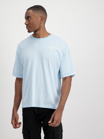 ALPHA INDUSTRIES Shirt in Blauw