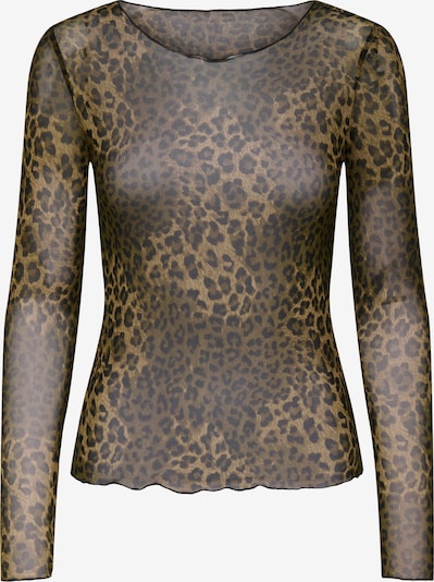 JDY Camisa 'JDYELSA NEW' em umbra / cappuccino / castanho escuro, Vista do artigo