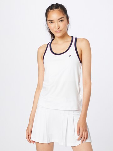 FILA Sports Top 'Jodie' in White: front