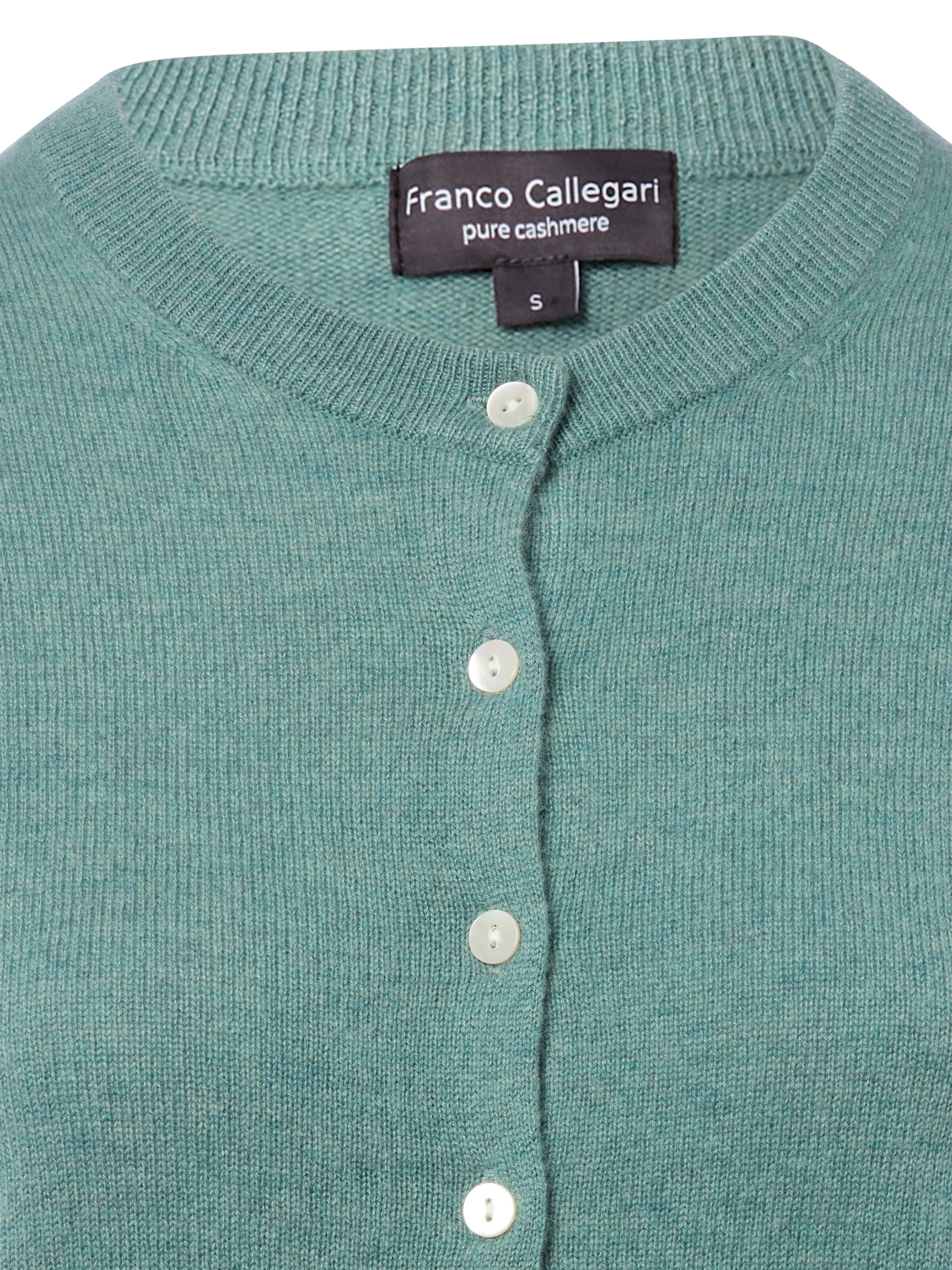 Franco Callegari Strickjacke in Grün