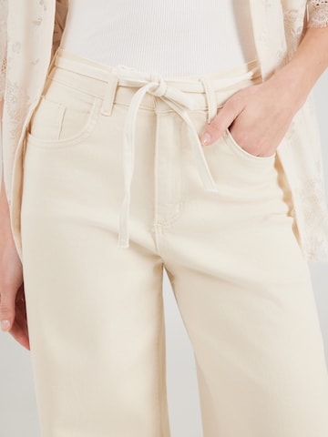 ABOUT YOU Wide leg Τζιν 'Tabea' σε μπεζ
