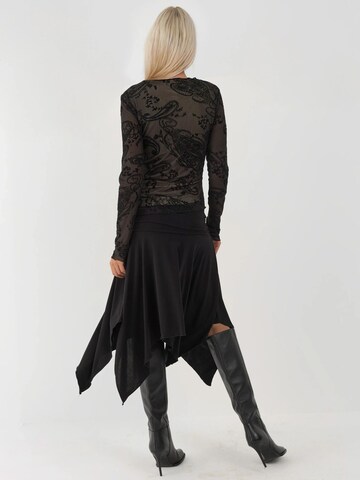 Camicia da donna di Hiccup in nero