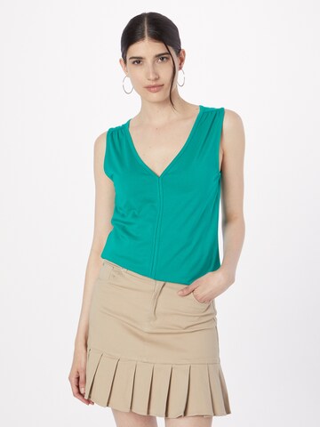 Top di s.Oliver in verde: frontale