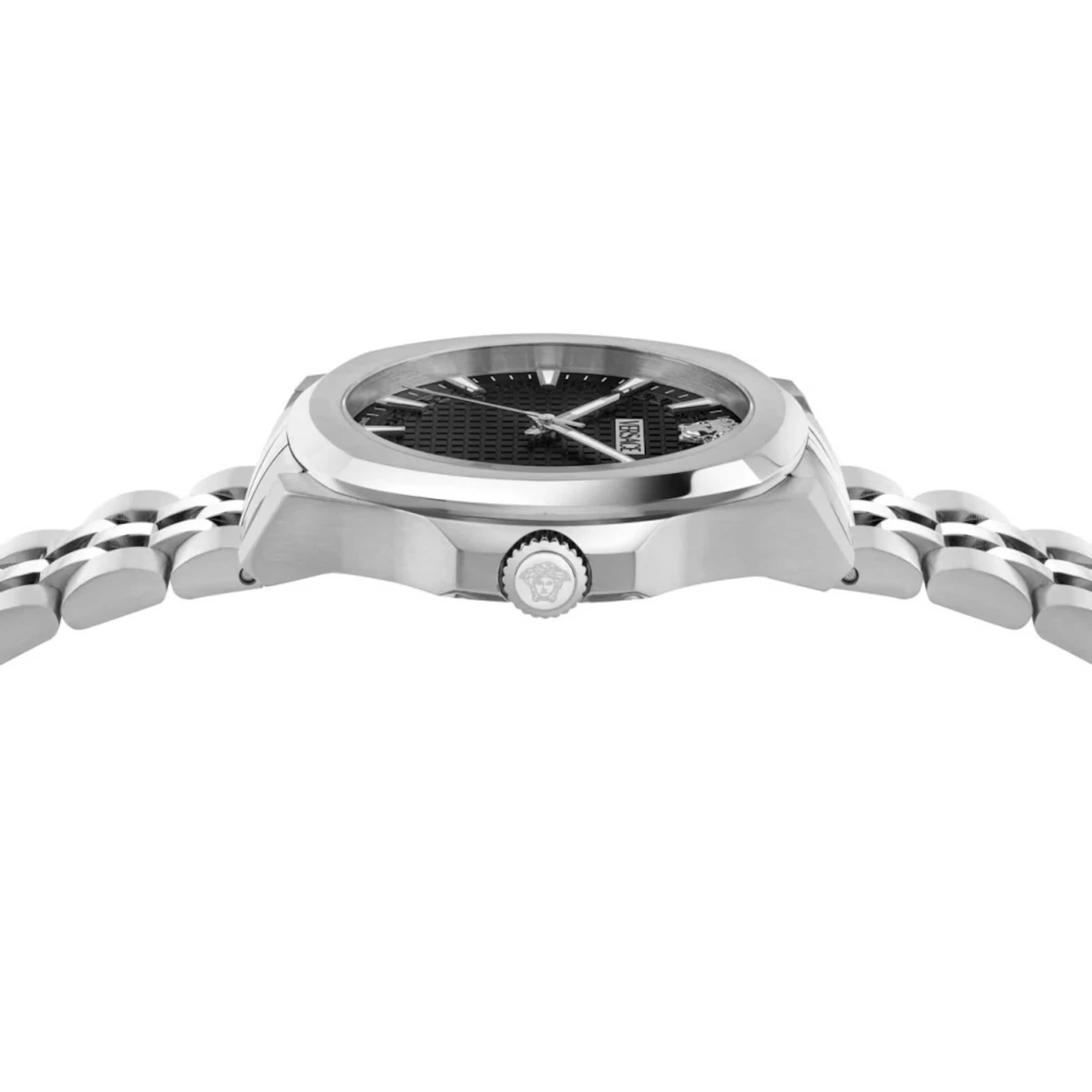VERSACE Analoguhr in Silber