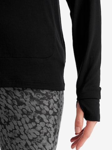 ICEBREAKER - Sweatshirt de desporto em preto