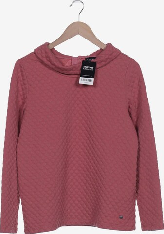 TAIFUN Sweatshirt & Zip-Up Hoodie in L in Pink: front