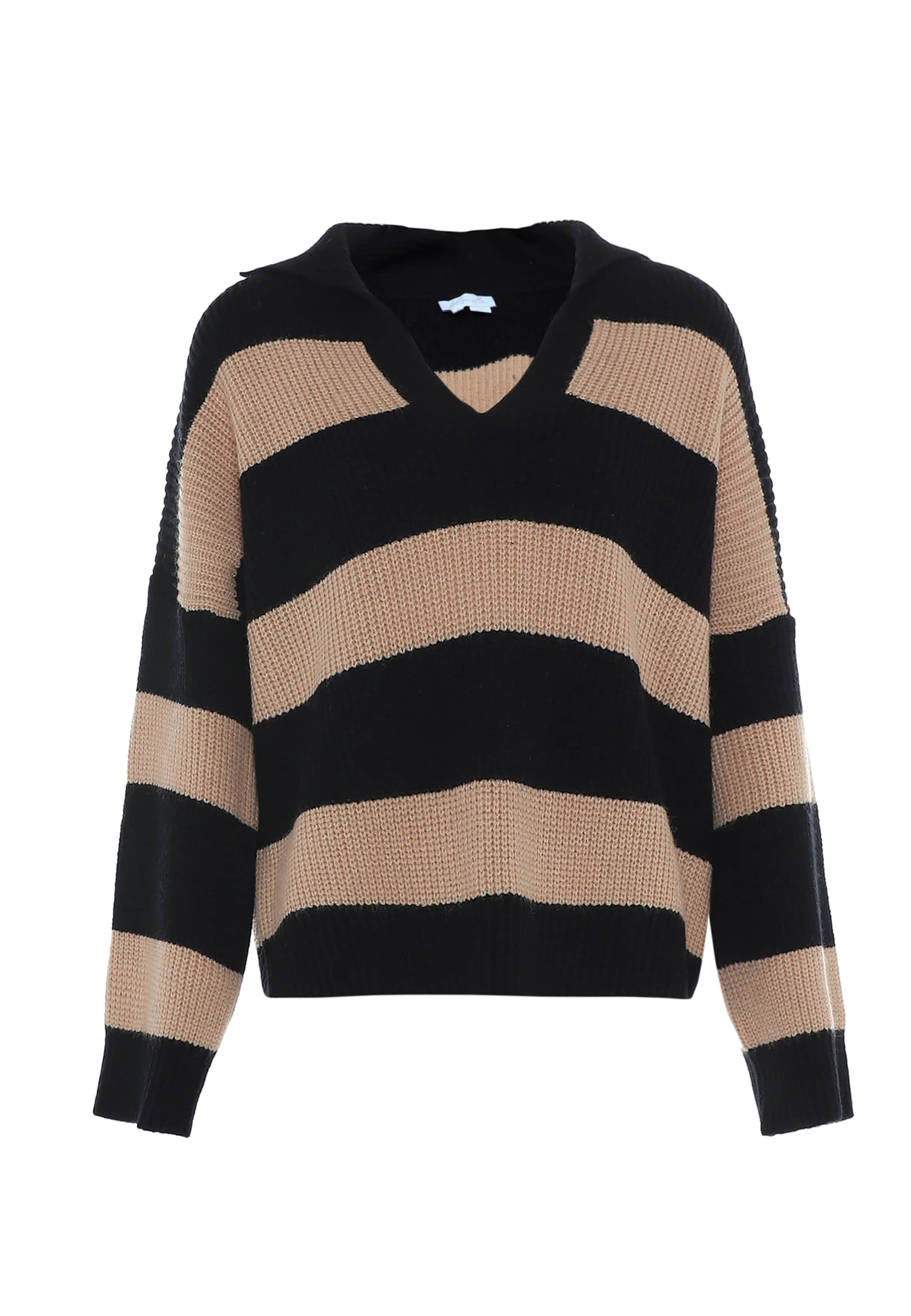 BLONDA - Pullover em preto: frente