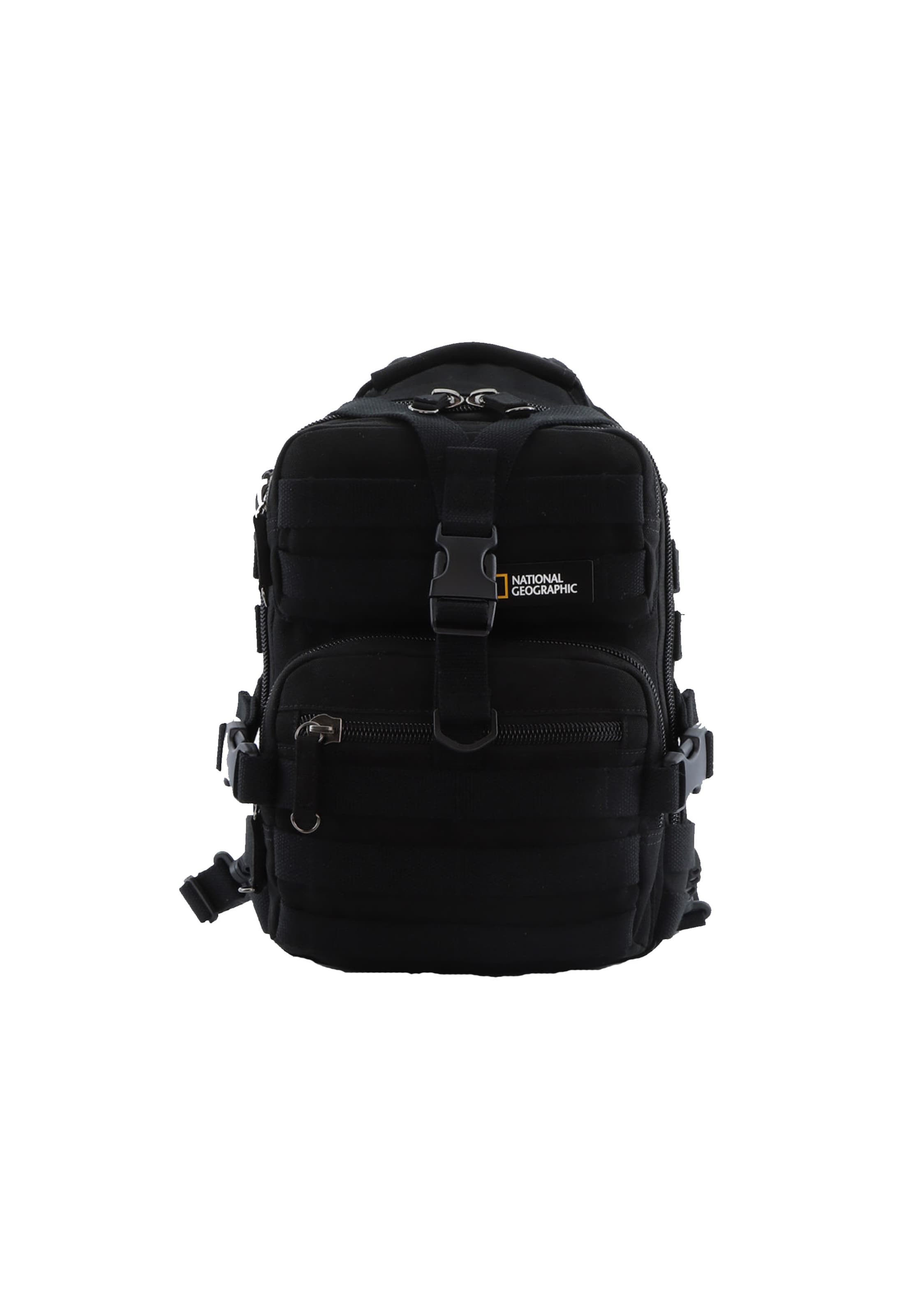 National Geographic Backpack 'Milestone' in Black: front