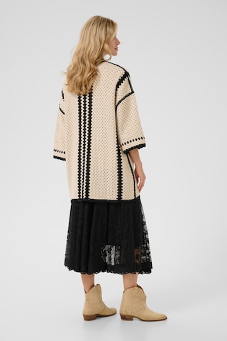 Cream Gebreid vest 'CRJabie' in Beige