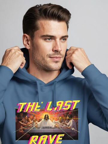 Neverless Sweatshirt 'The Last Rave' in Blue