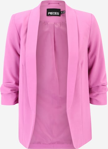 Blazer 'PCBOSELLA' Pieces Petite en violet : devant