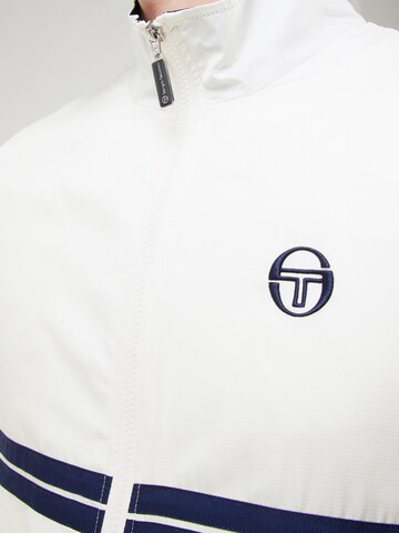 Sergio Tacchini - Casaco meia-estação 'DINO' em branco