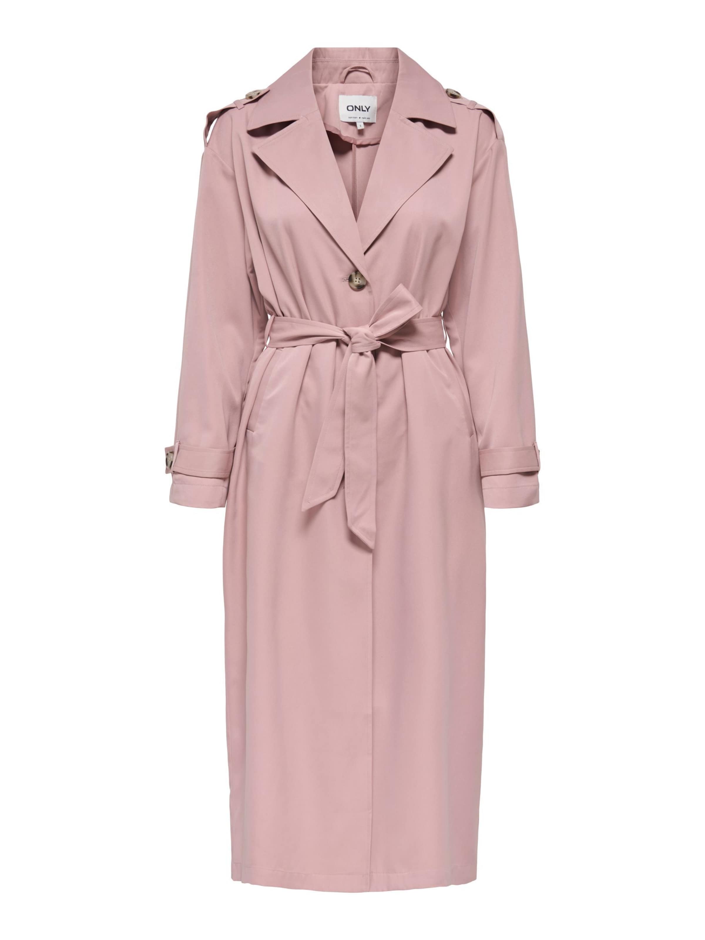 ONLY Manteau mi-saison 'ONLLine' en rose ancienne, Vue avec produit