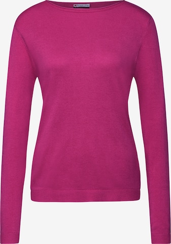 STREET ONE Pullover in Pink: Vorderseite
