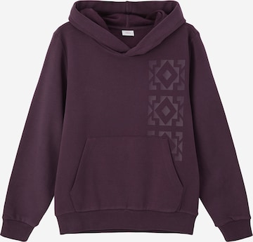 s.Oliver Sweatshirt in Lila: voorkant